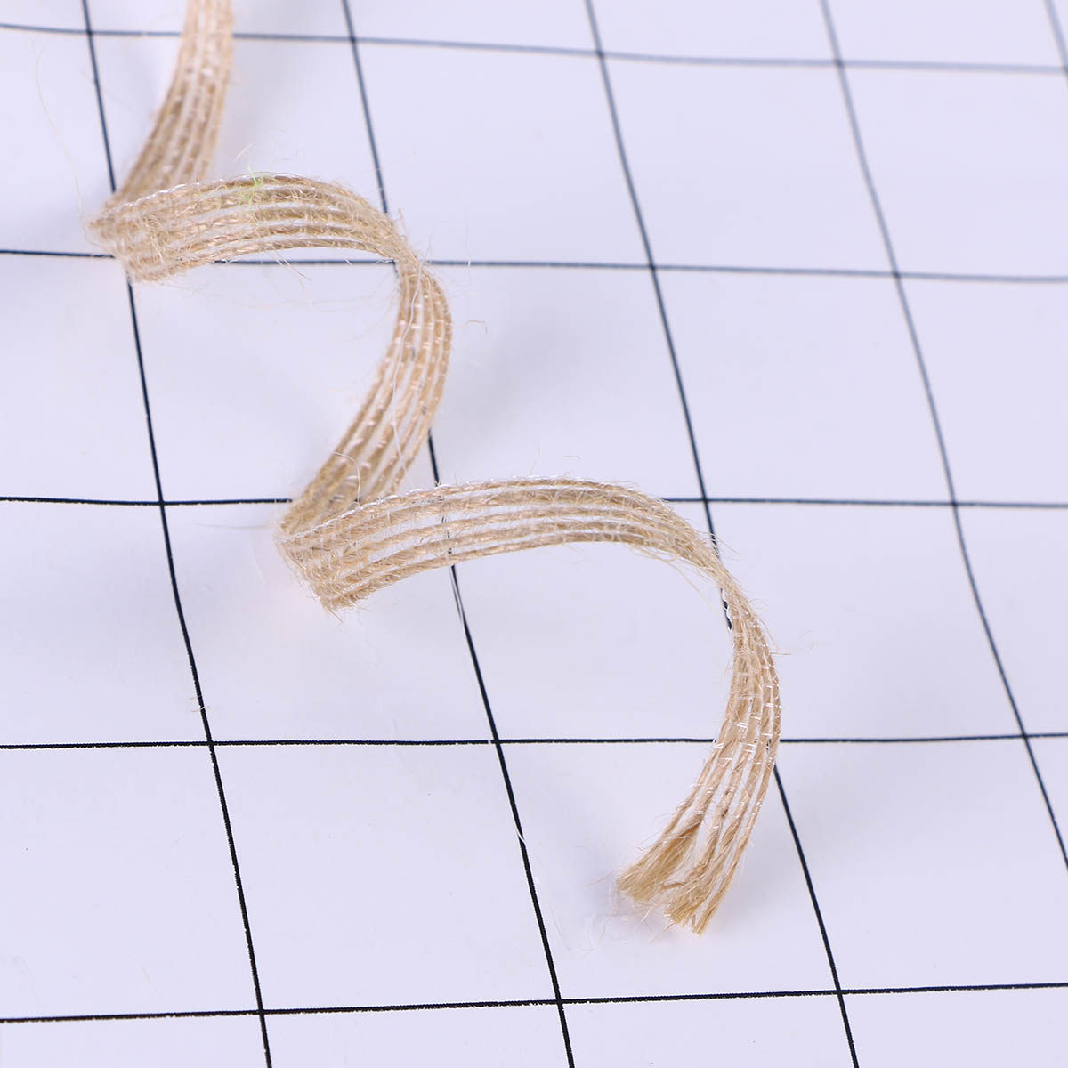 Twine Jute Natural - Natural Brown Jute Webbing Hemp Ribbon