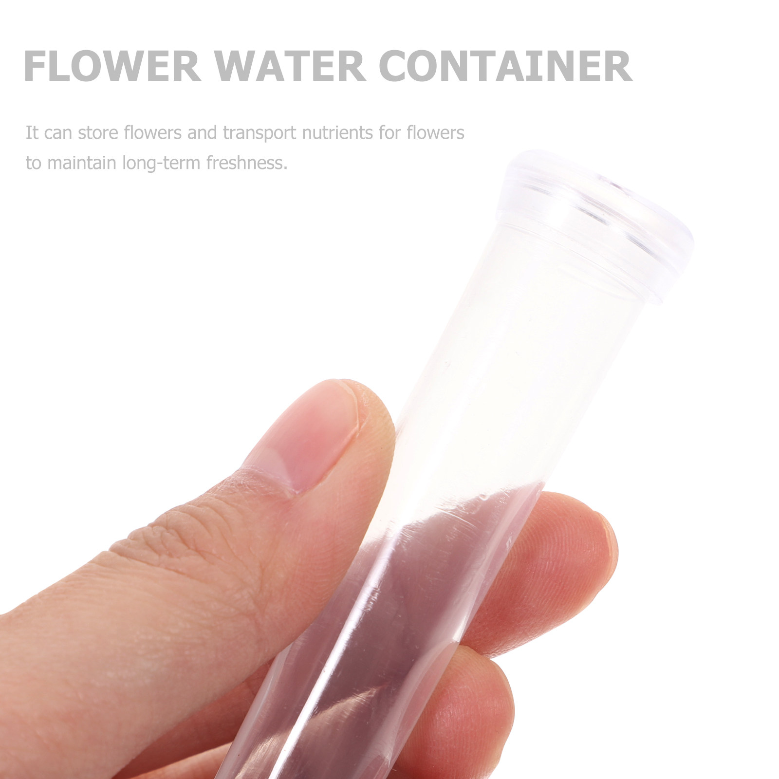 Supply For Florist - 50Pcs Fresh Flower Water Tubes Premium