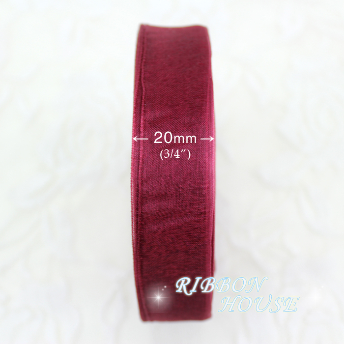 (50 yards/roll) 3/4'' (20mm) W - Ribbon Organza Roll recensione e prezzo