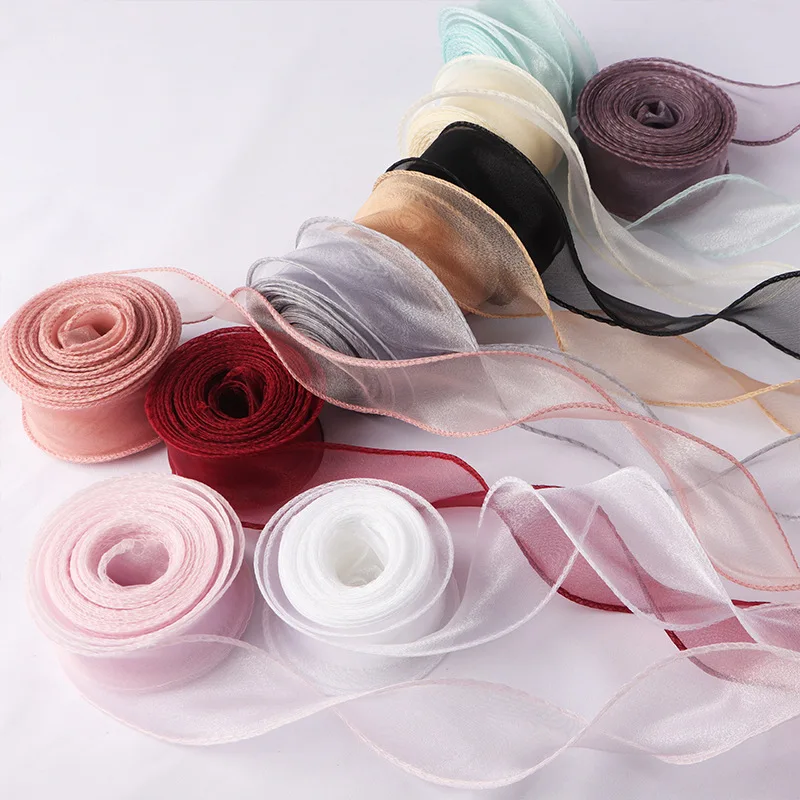 10yards 40mm Roll Silk Ribbon  - Ribbon Organza Roll recensione e prezzo