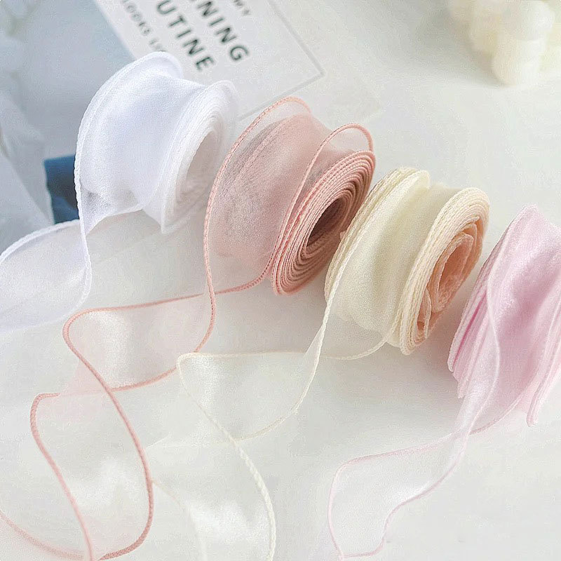 10yards 40mm Roll Silk Ribbon  - Ribbon Organza Roll recensione e prezzo
