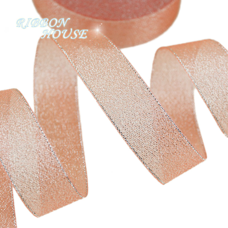(25 yards/roll) Flesh Pink Met - Ribbon Organza Roll recensione e prezzo