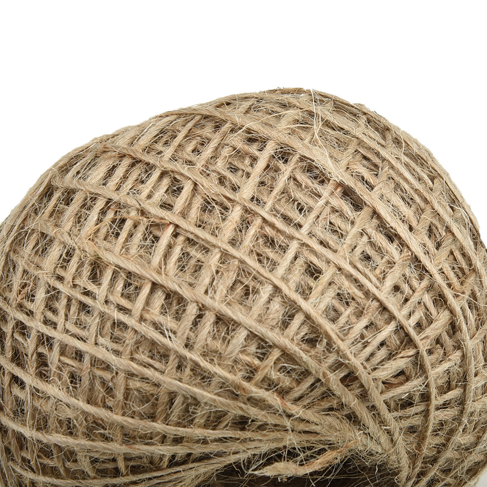 New 100m Long Linen Rope Jute  - Twine Jute Natural recensione e prezzo