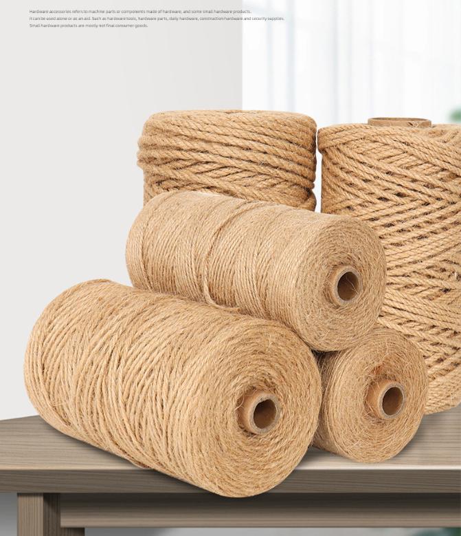 100M Natural Vintage Jute Rope - Twine Jute Natural recensione e prezzo