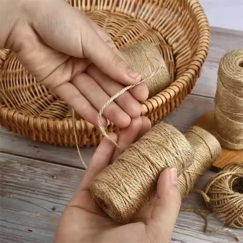 100M Natural Vintage Jute Rope - Twine Jute Natural recensione e prezzo
