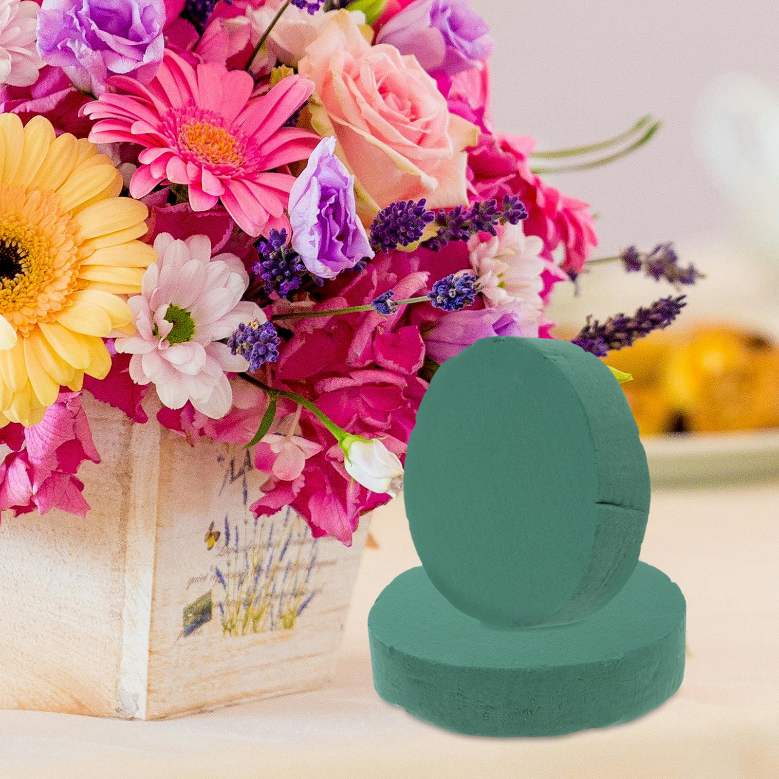 2Pcs Round Floral Foam Blocks  - Supply For Florist recensione e prezzo