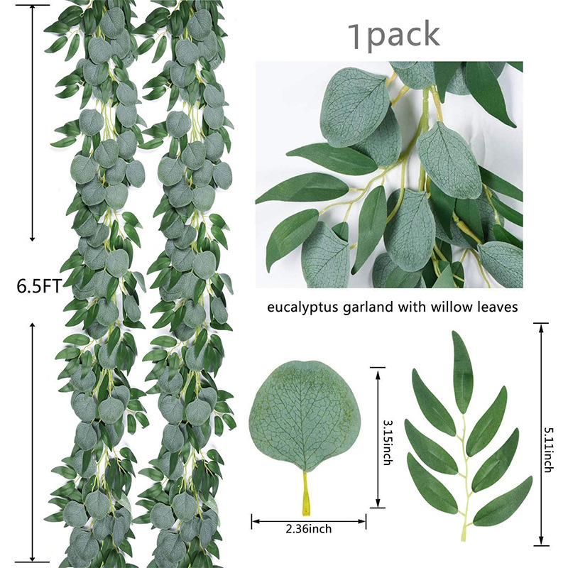200cm Fake Eucalyptus Rattan A - Eucalyptus Preserved recensione e prezzo