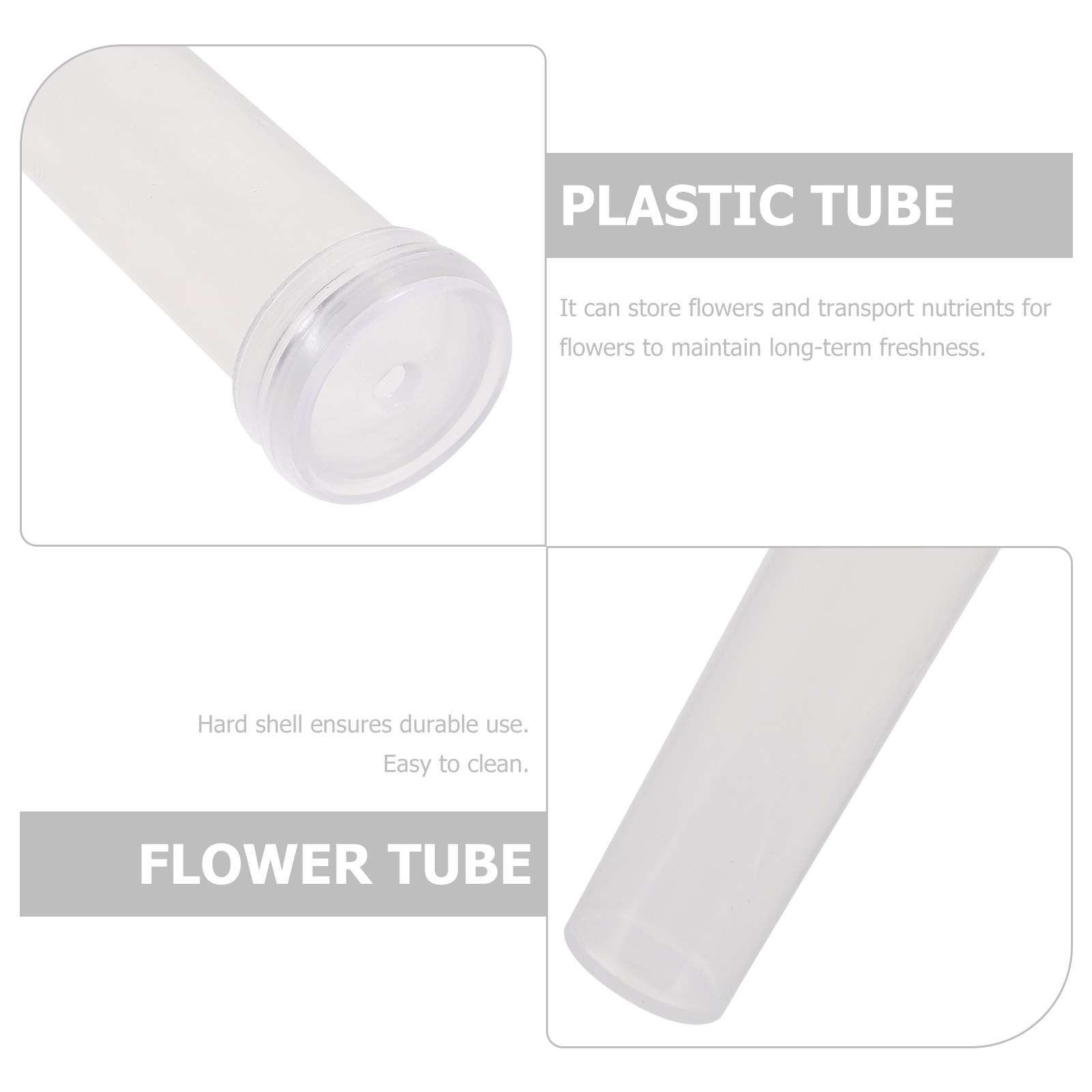 50Pcs Tube for Fresh Flowers P - Supply For Florist recensione e prezzo