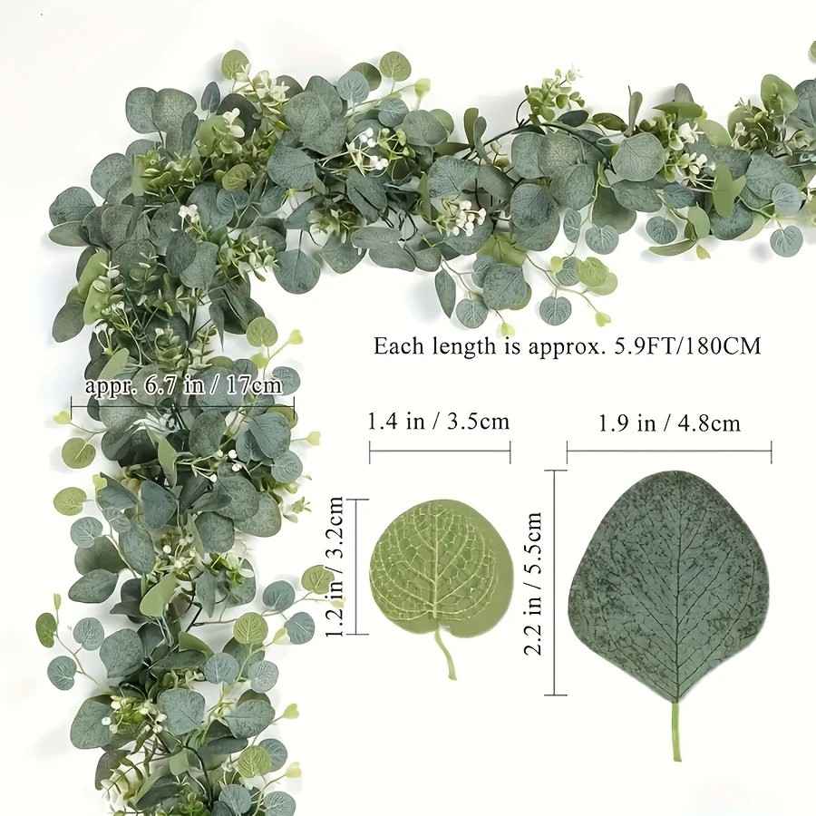 1Pc Artificial Eucalyptus Leav - Eucalyptus Preserved recensione e prezzo