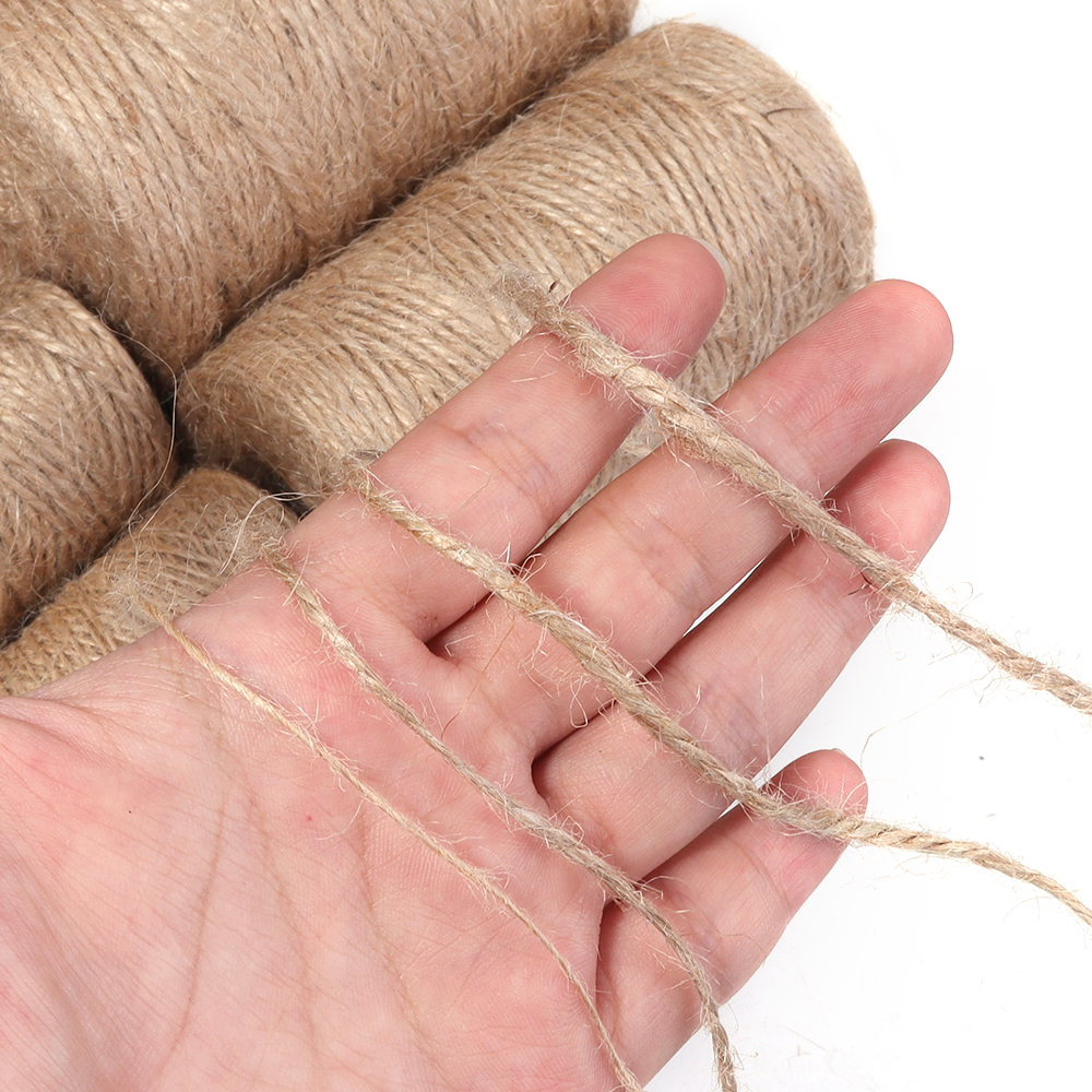 100Meters Natural Jute Cords S - Twine Jute Natural recensione e prezzo