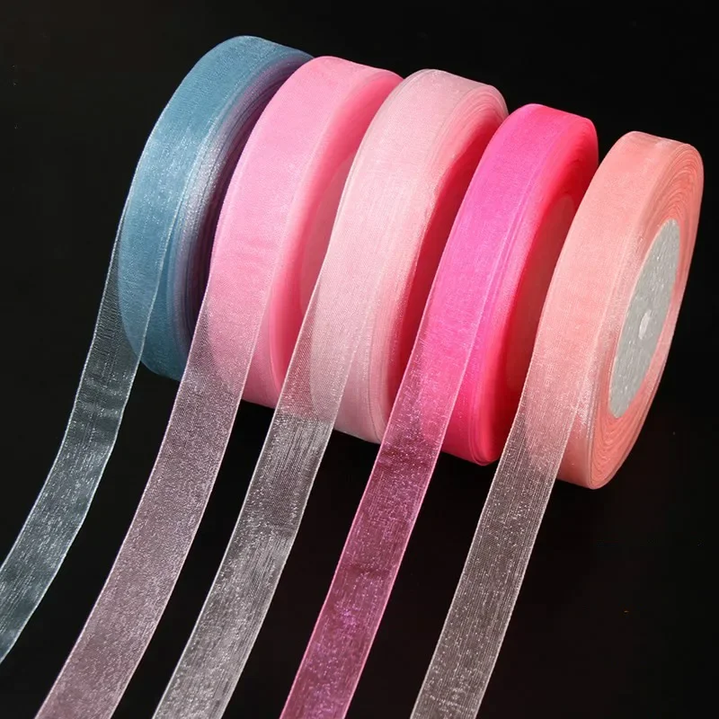 15mm 50yards/roll organza ribb - Ribbon Organza Roll recensione e prezzo