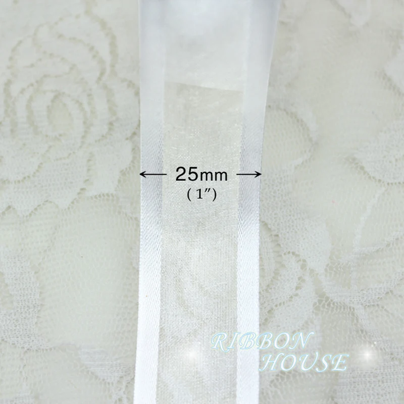(50 Yards/roll) 25mm Broadside - Ribbon Organza Roll recensione e prezzo