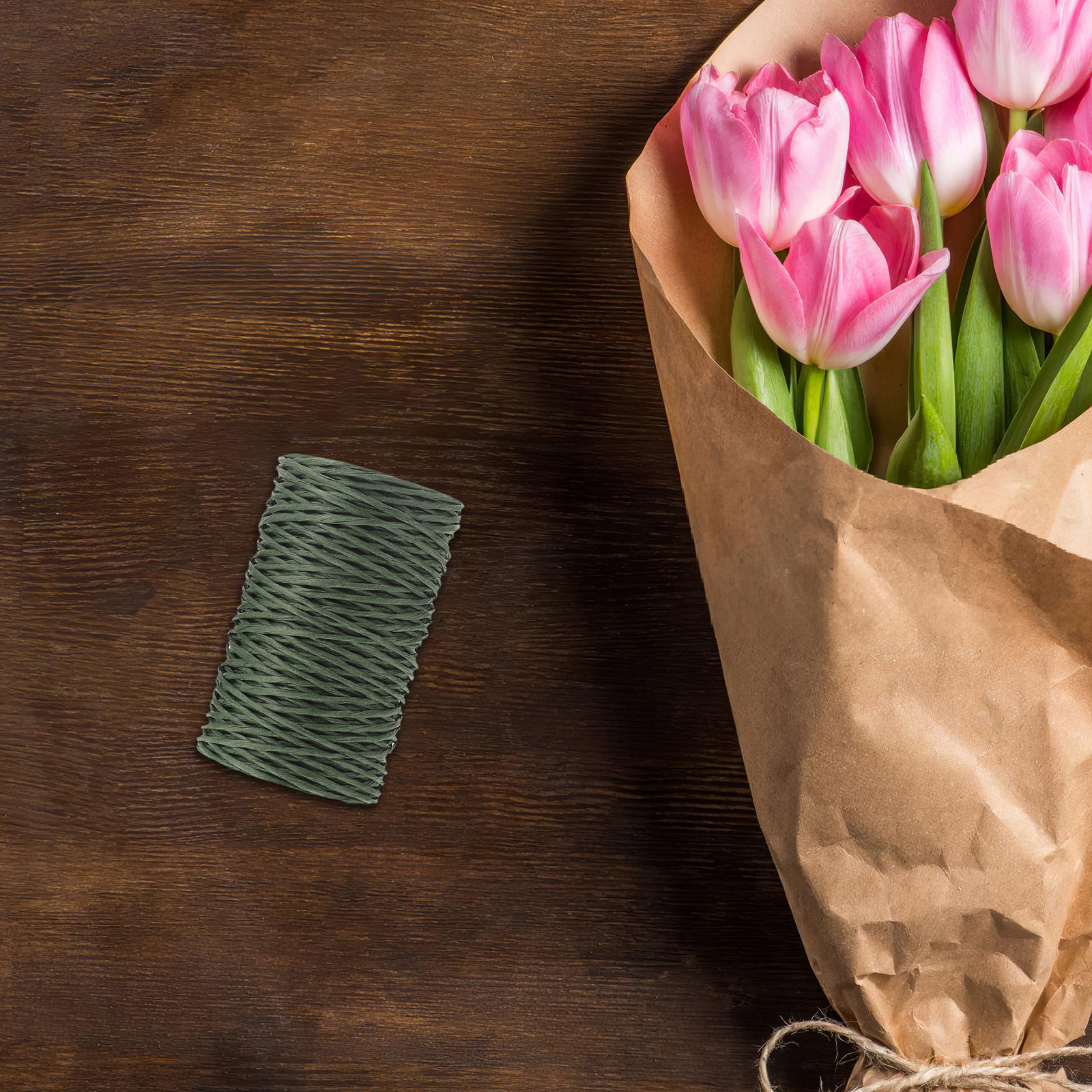 2 Rolls Paper Covered Wire for - Supply For Florist recensione e prezzo