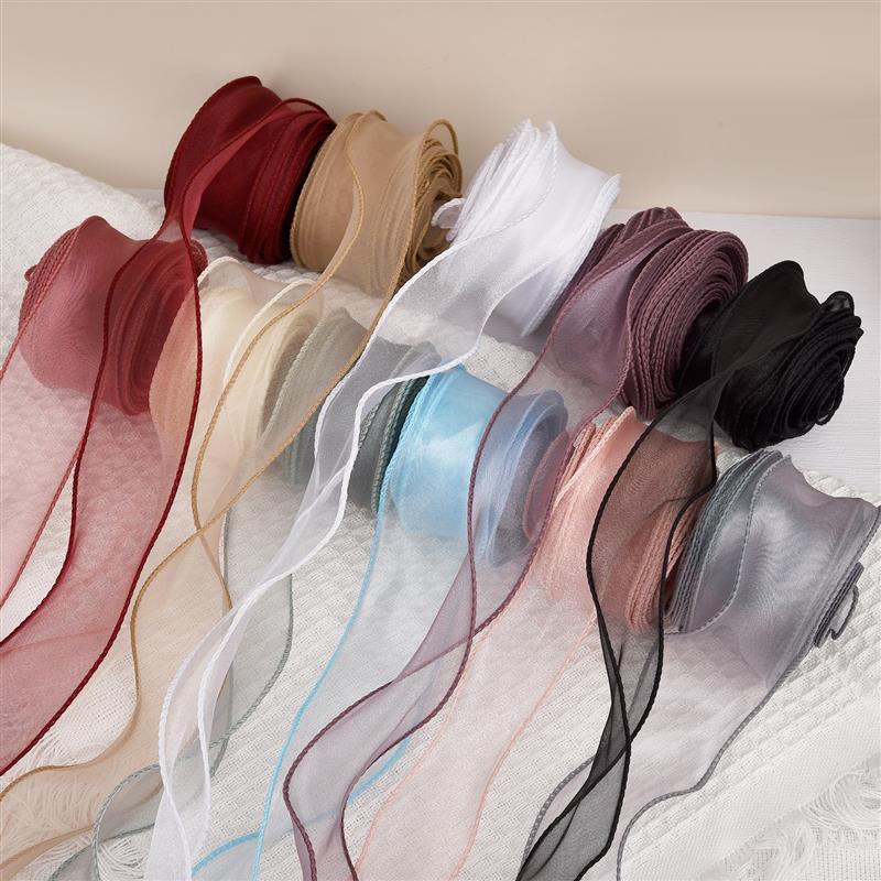 10m/ 2.2m Roll Solid Color Org - Ribbon Organza Roll recensione e prezzo