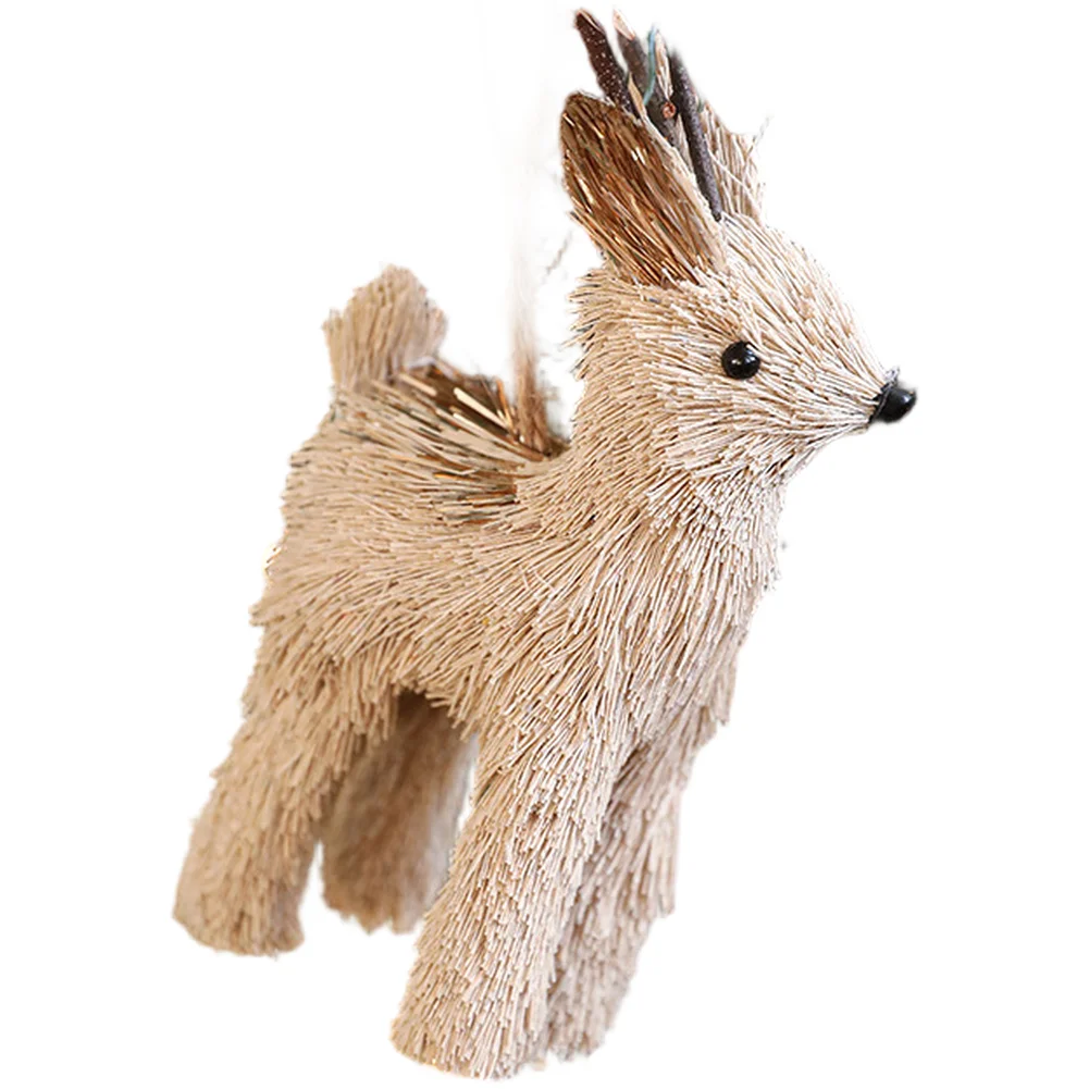 Natural Straw And Foam Elk Orn - Twine Jute Natural recensione e prezzo