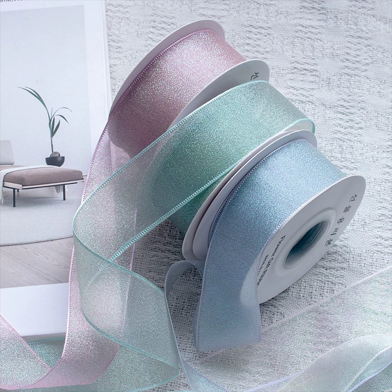 10Yards Roll 4CM Colorful Orga - Ribbon Organza Roll recensione e prezzo
