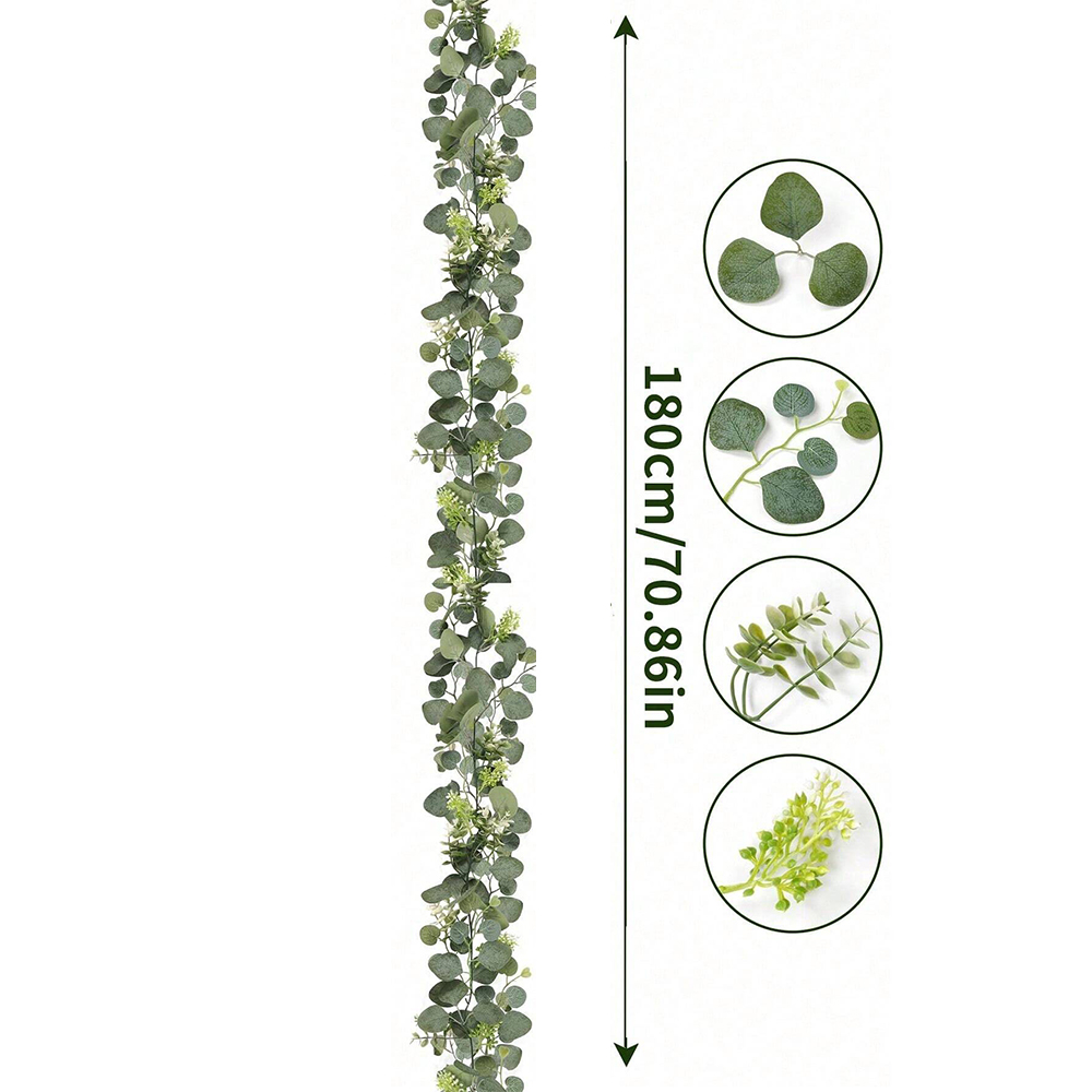 Artificial Eucalyptus Garland  - Eucalyptus Preserved recensione e prezzo
