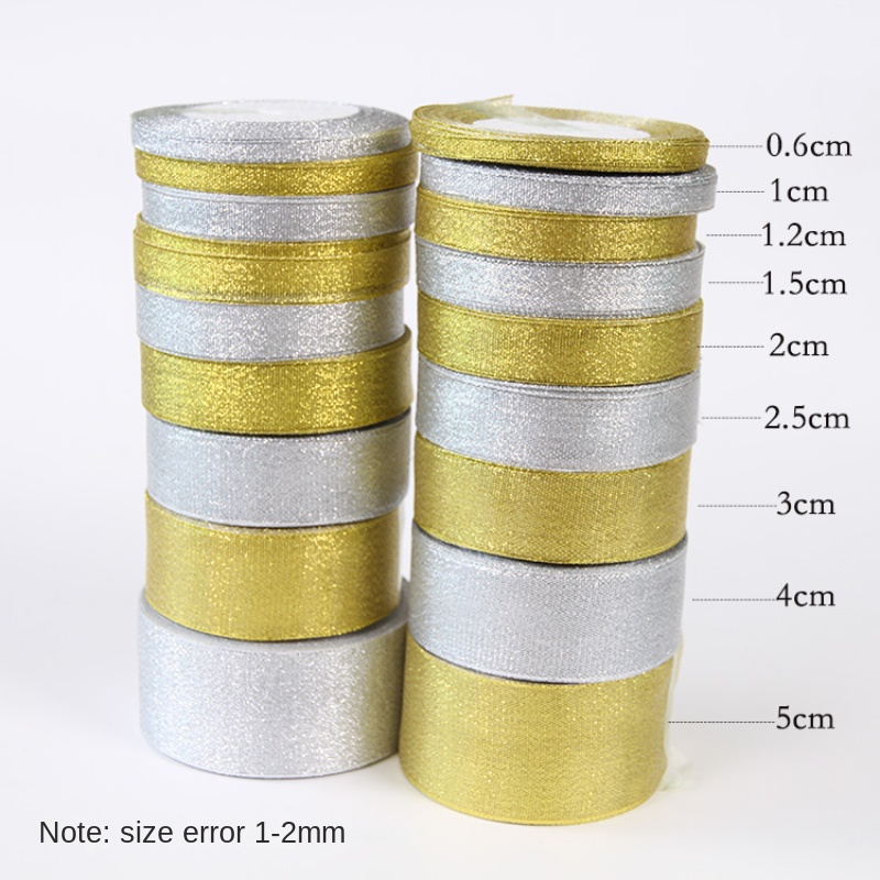 Gold/Silver Organza Onion Ribb - Ribbon Organza Roll recensione e prezzo