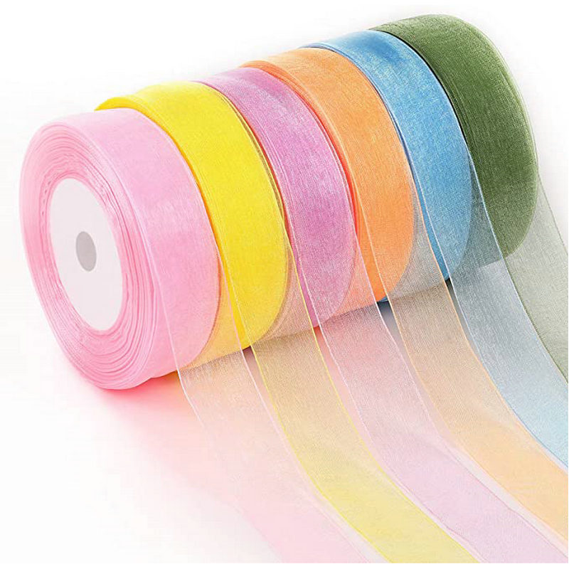 50 Yards/Roll Organza Ribbon W - Ribbon Organza Roll recensione e prezzo