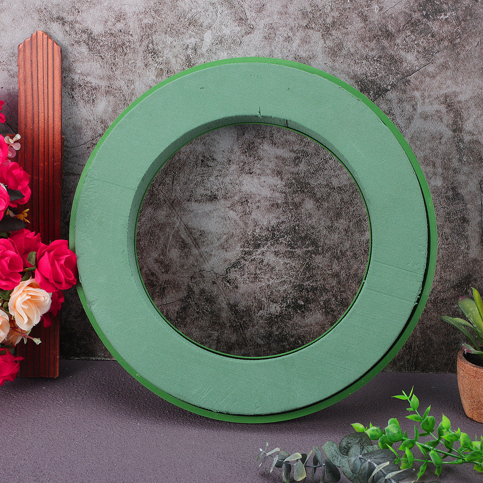 2Pcs Wet Floral Foam Wreath wi - Supply For Florist recensione e prezzo