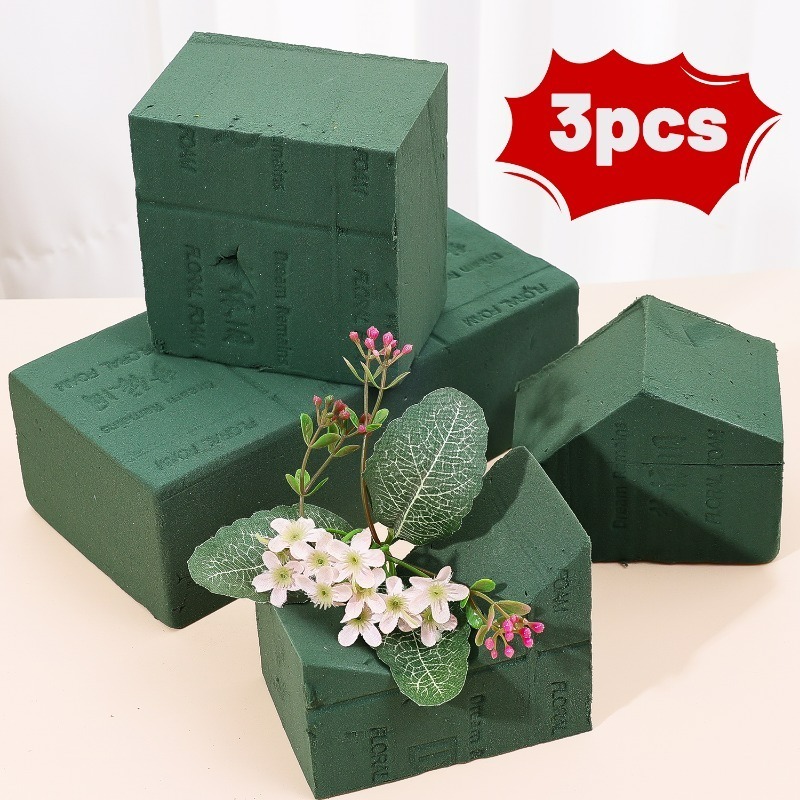 1/3x Floral Foam Blocks Green  - Supply For Florist recensione e prezzo