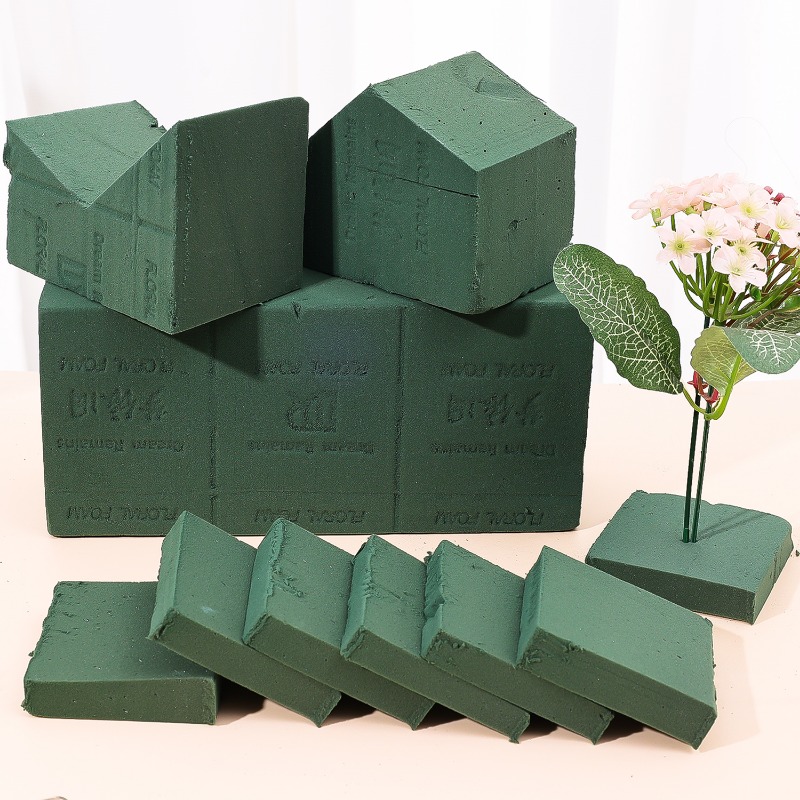 1/3x Floral Foam Blocks Green  - Supply For Florist recensione e prezzo
