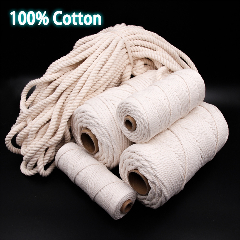 1mm-10mm 100% Cotton Macrame C - Twine Jute Natural recensione e prezzo