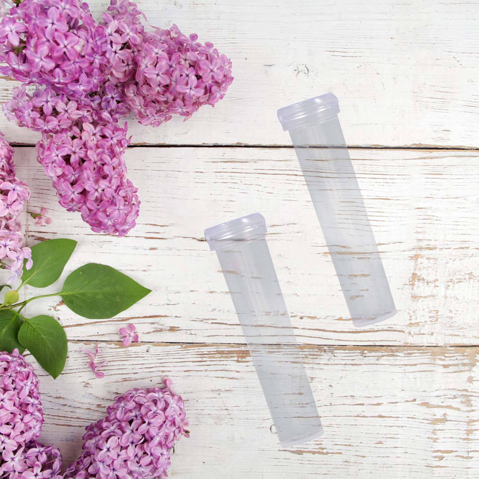 100Pcs Flower Tube Set Transpa - Supply For Florist recensione e prezzo
