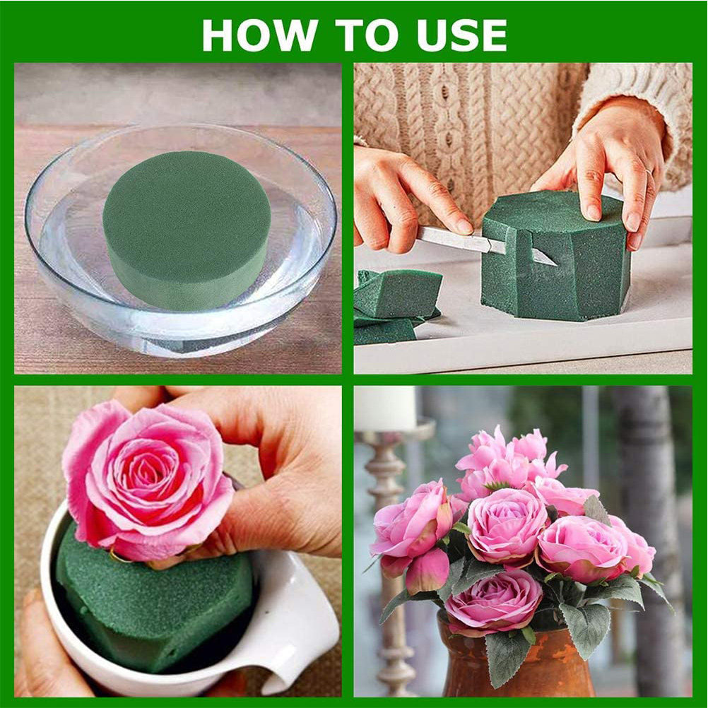 10Pcs Round Floral Mud Flower  - Supply For Florist recensione e prezzo