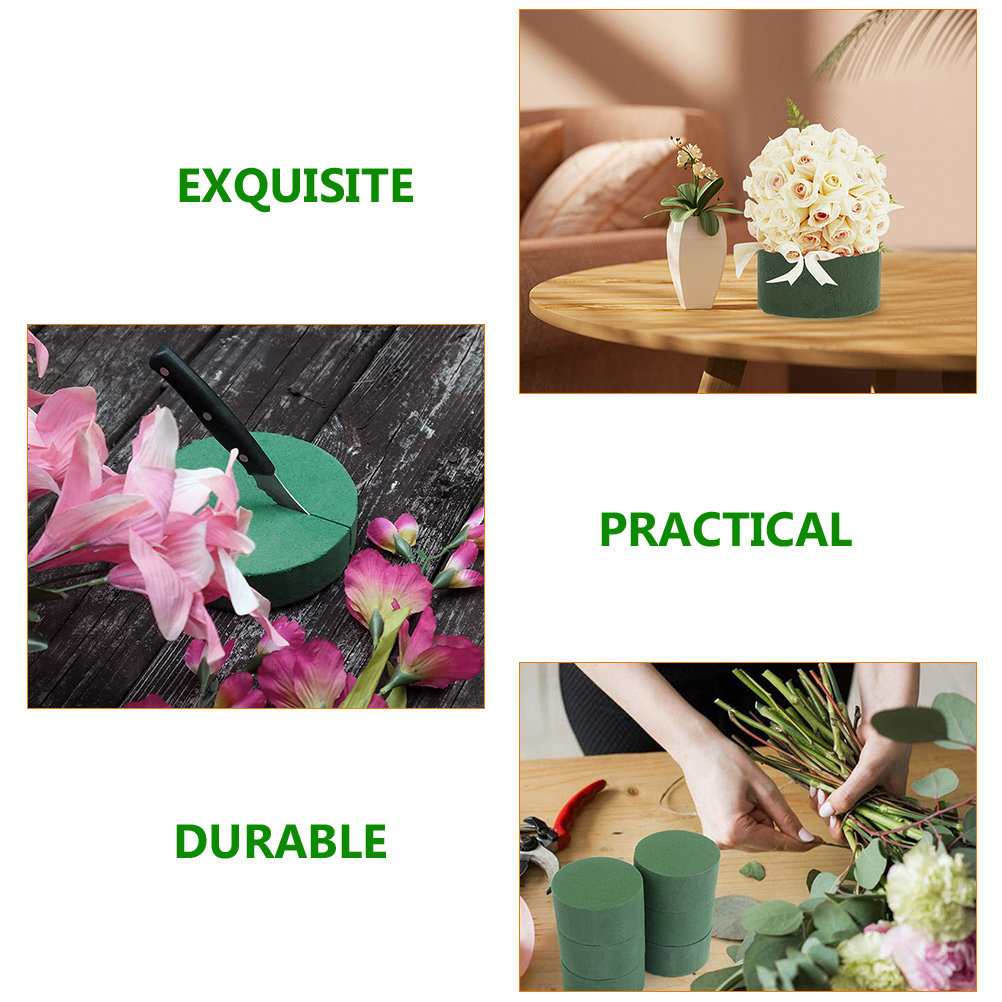 10Pcs Round Floral Mud Flower  - Supply For Florist recensione e prezzo
