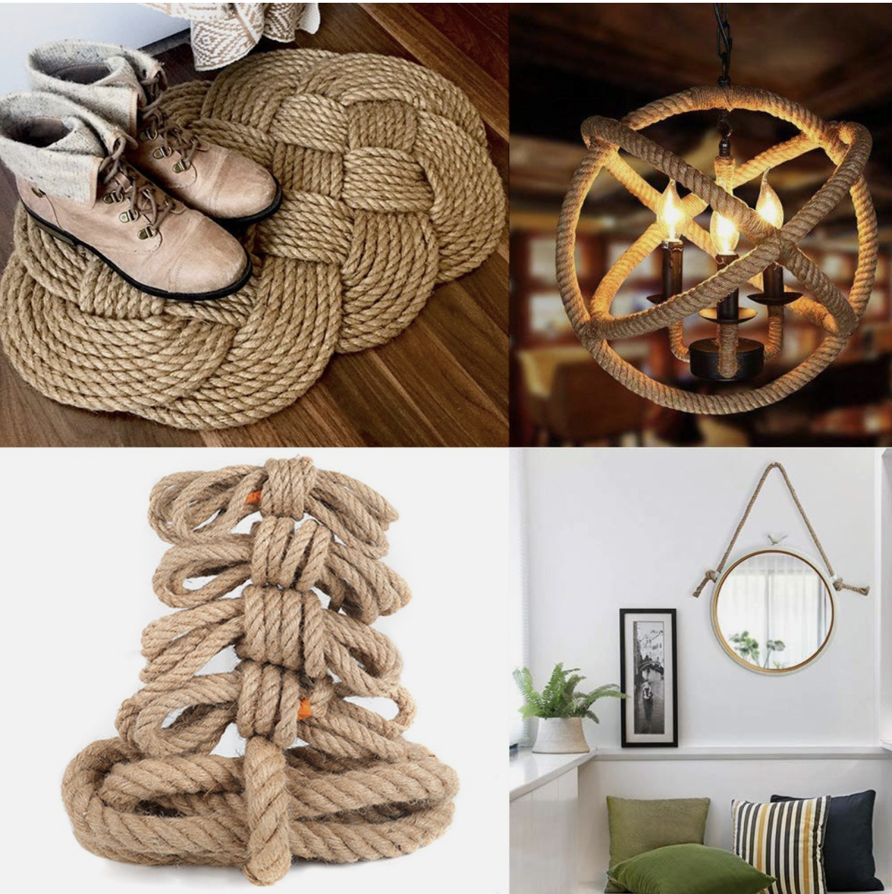 12/14/16mm Natural Jute Rope T - Twine Jute Natural recensione e prezzo
